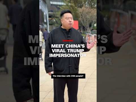 Meet China’s viral Trump impersonator