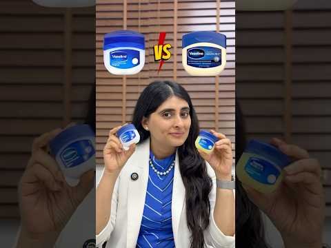 White Vaseline vs Yellow Vaseline| Vaseline Petroleum Jelly| Which Vaseline is Better?  #skincare