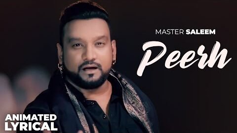 Peerh (Animated Lyrical) | Master Saleem | Latest Punjabi Song 2025 | New Punjabi Songs 2025