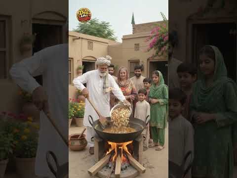 When Desi Grandpa Cooks: 10% Cooking, 90% Teasing Grandma! 😂👵