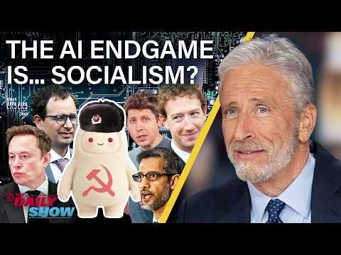 Jon Stewart Unpacks AI’s Dubious Promise of a “Better Future” | The Daily Show