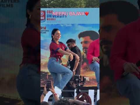 Neeru Bajwa Live Performance | New Punjabi Songs #neerubajwa #live #punjabisong #shorts #viral