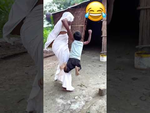 डायन बच्चा को ले के भाग गया 😠#funny #comedy #shorts #desi #viral