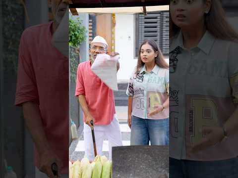 Desi Vs Electric Bhutta fryer! Part 1 #shorts