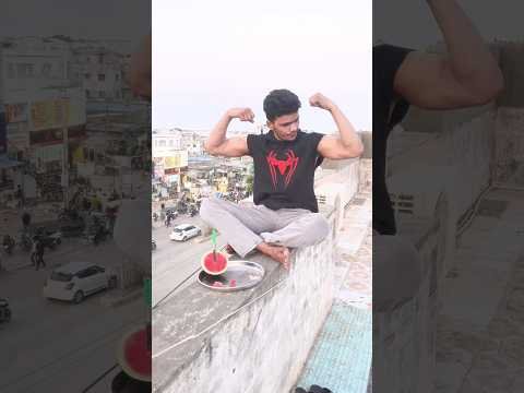 #Desi Spider-Man || Watermelon Challenge! 🍉💪#motivation #shorts #youtubeshorts