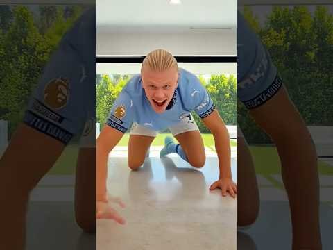 Haaland fooled everyone!😘💀😂#haaland #funny # #trending #football #foryou#shorts
