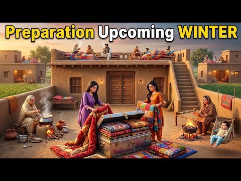 ❄️Winter Is Coming! 🌾Village Family Routine | Razaiyan, Chai Aur Desi Zindagi Desi Lifestyle🏠