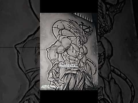 Mahoraga Art….🔥| Anime Art Edit…💀| #viral #art #drawing #anime #animeart
