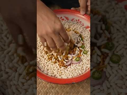 Making Perfect Spicy Muri Makha at Home! #aesthetic #food #lifestyle #desi #maincourse #spicydishes