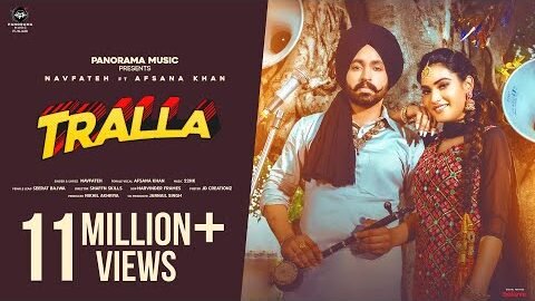Tralla (Official Video) | Afsana Khan Navfateh | 22HK | Punjabi Song 2023